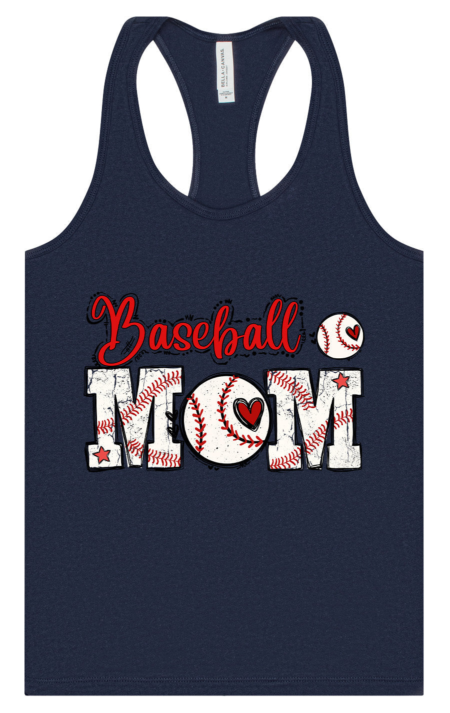 Baseball Mom Women's Racerback Tank
