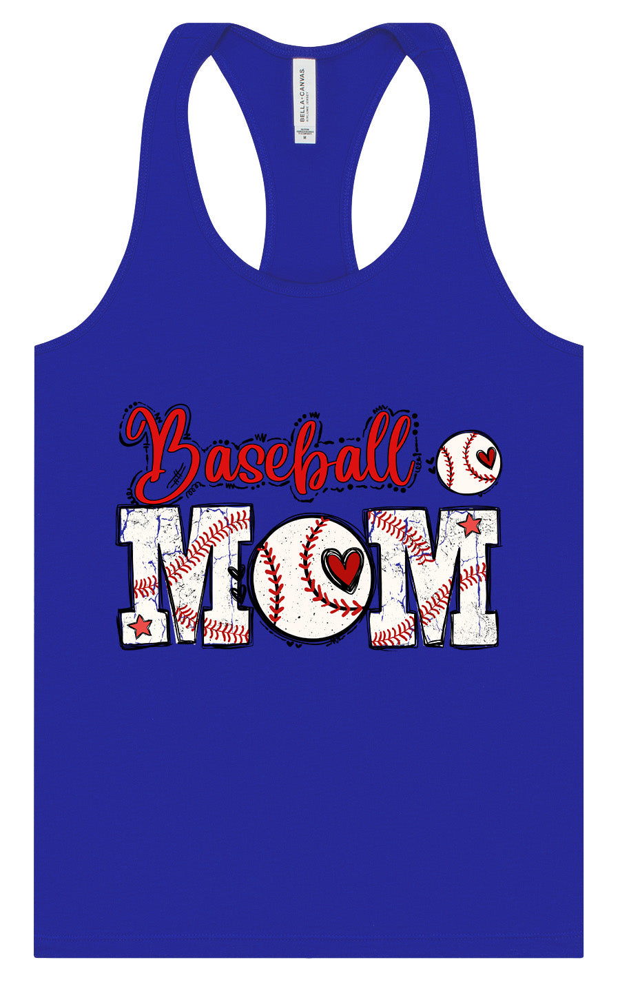 Baseball Mom Women's Racerback Tank