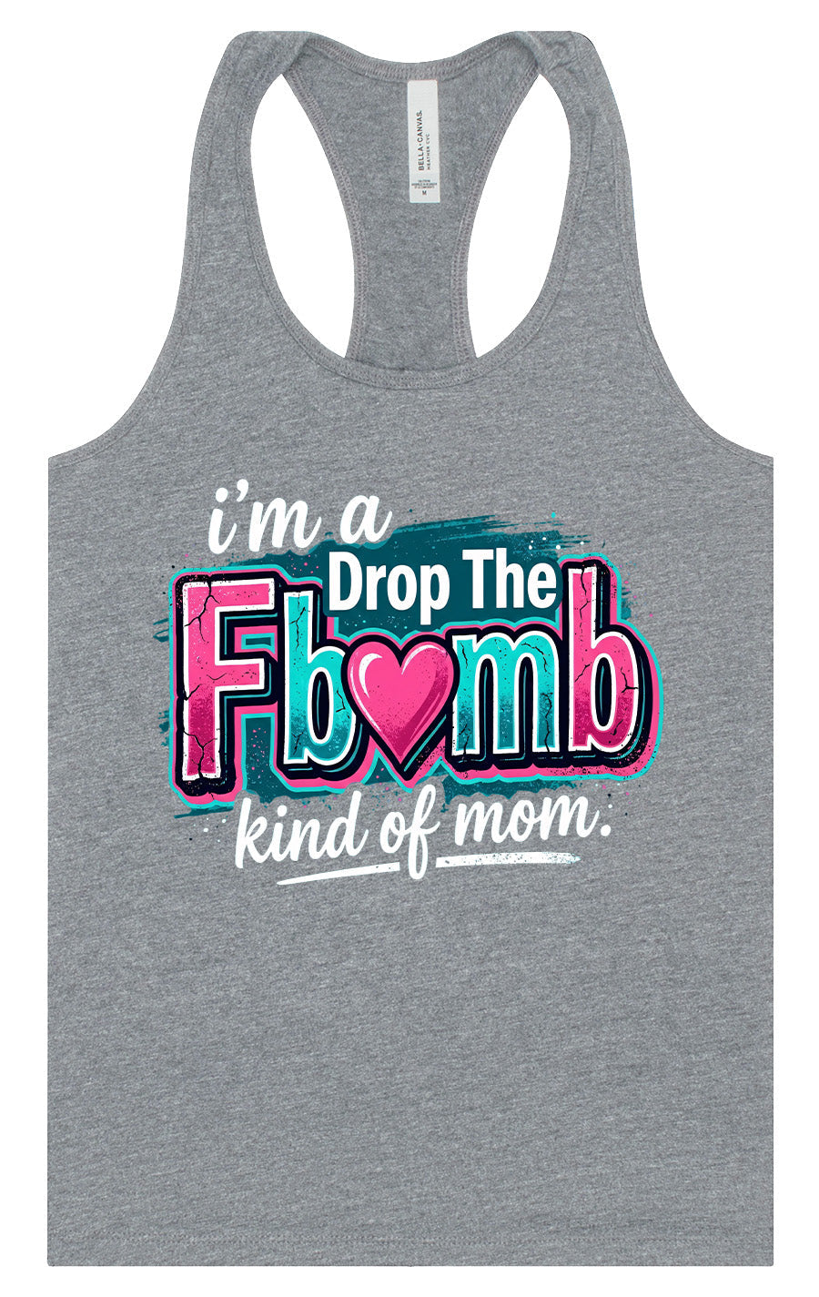 F Bomb Mom Women's Racerback Tank