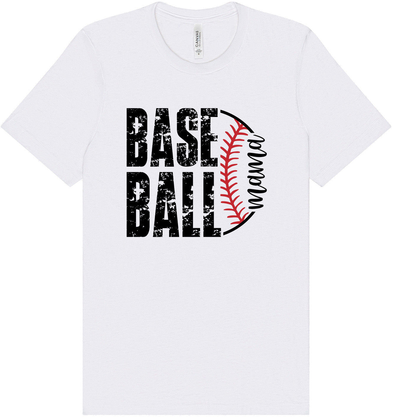 Baseball Mama Adult Bella Canvas Shirt