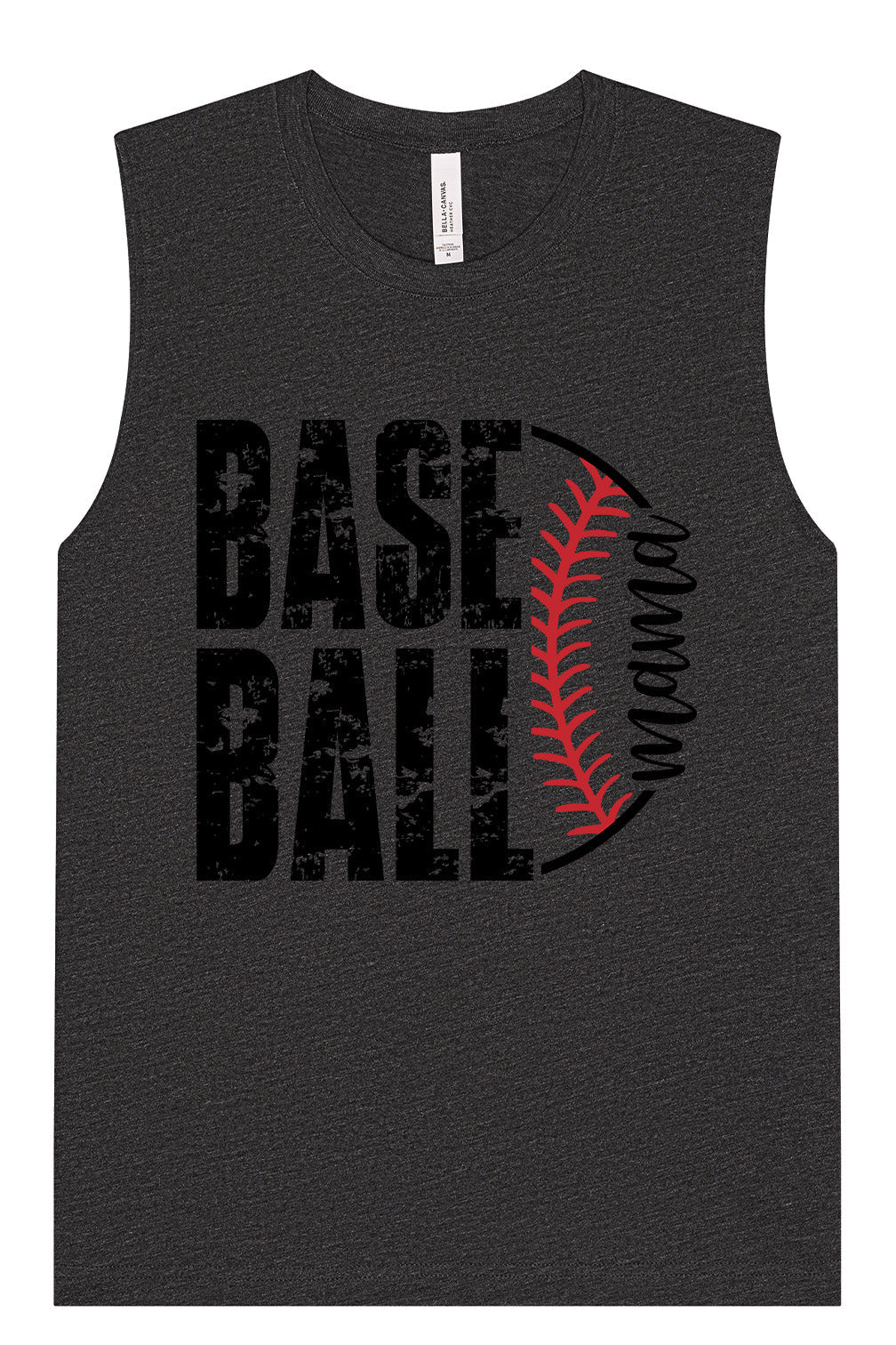 Baseball Mama Muscle Tank