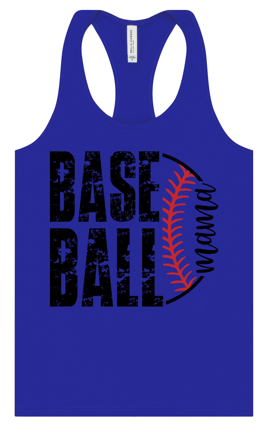 Baseball Mama Women's Racerback Tank
