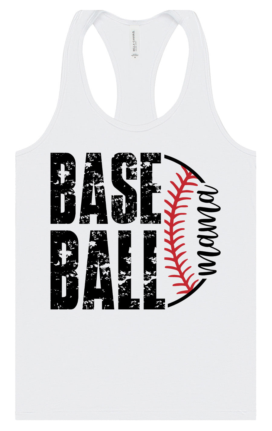Baseball Mama Women's Racerback Tank