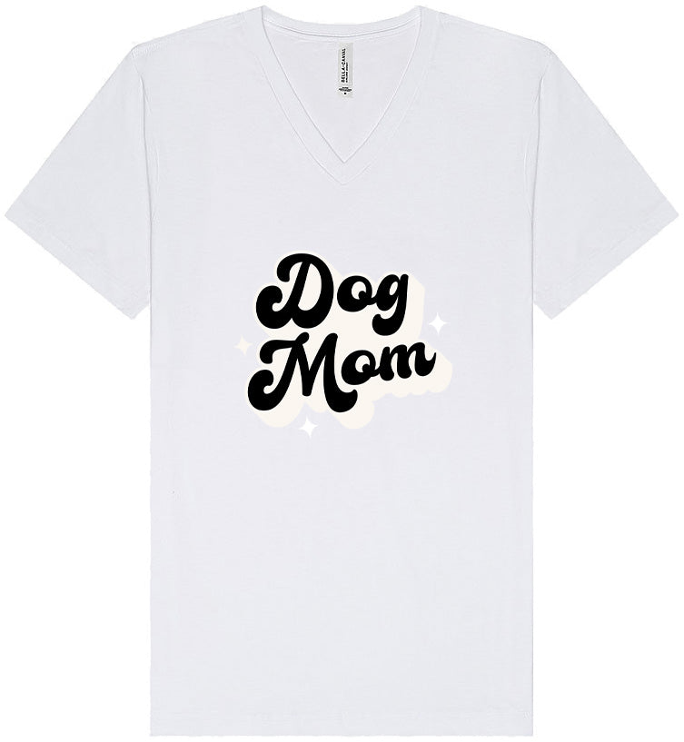 Dog Mom Unisex V-Neck Shirt