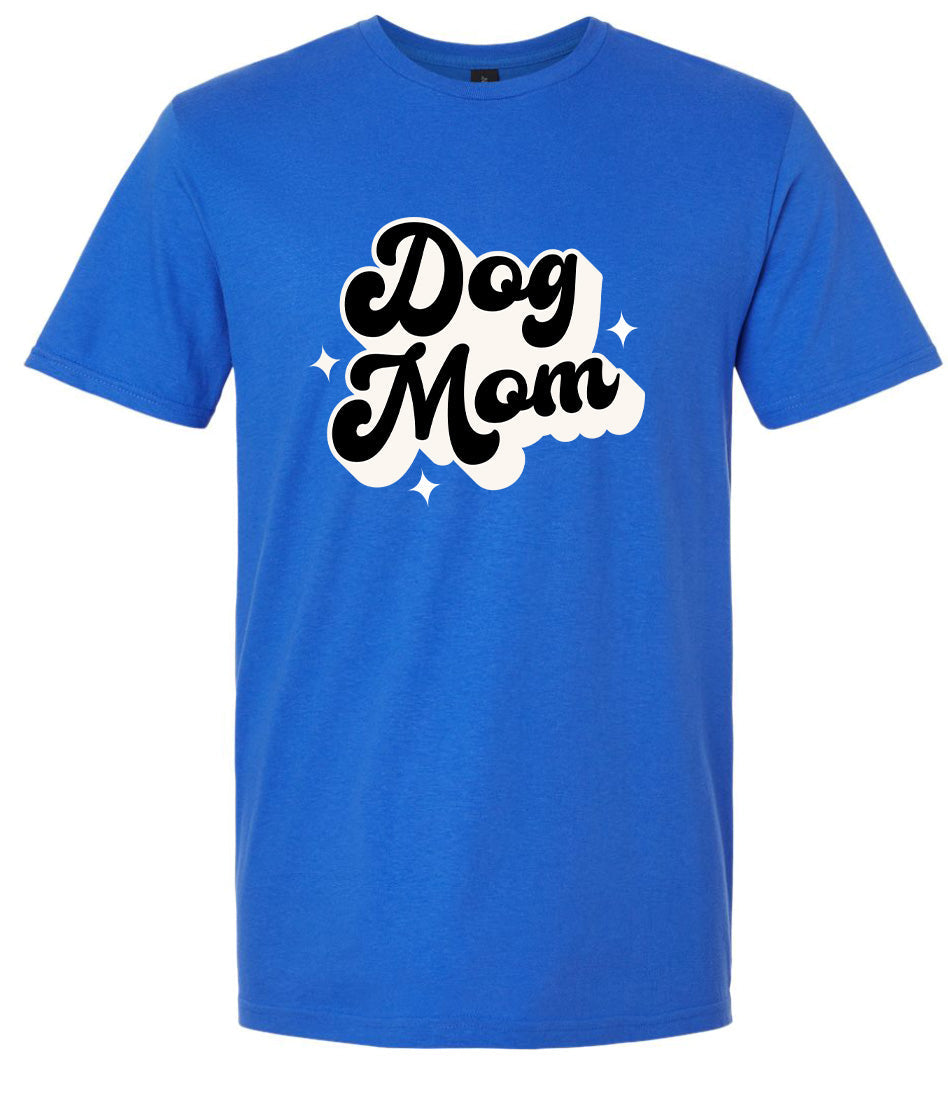 Dog Mom Adult Gildan Soft Shirt