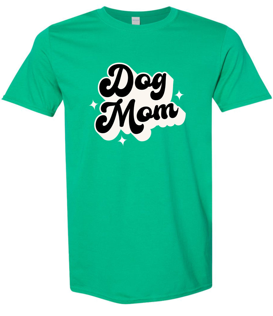 Dog Mom Adult Gildan Soft Shirt