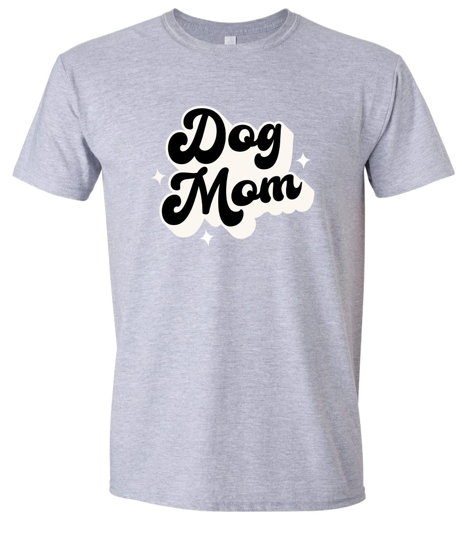 Dog Mom Adult Gildan Soft Shirt