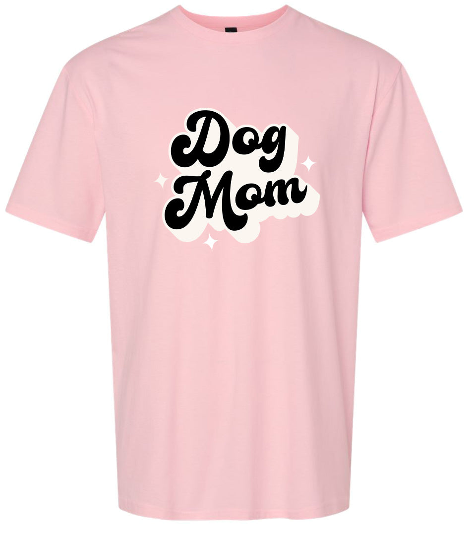 Dog Mom Adult Gildan Soft Shirt