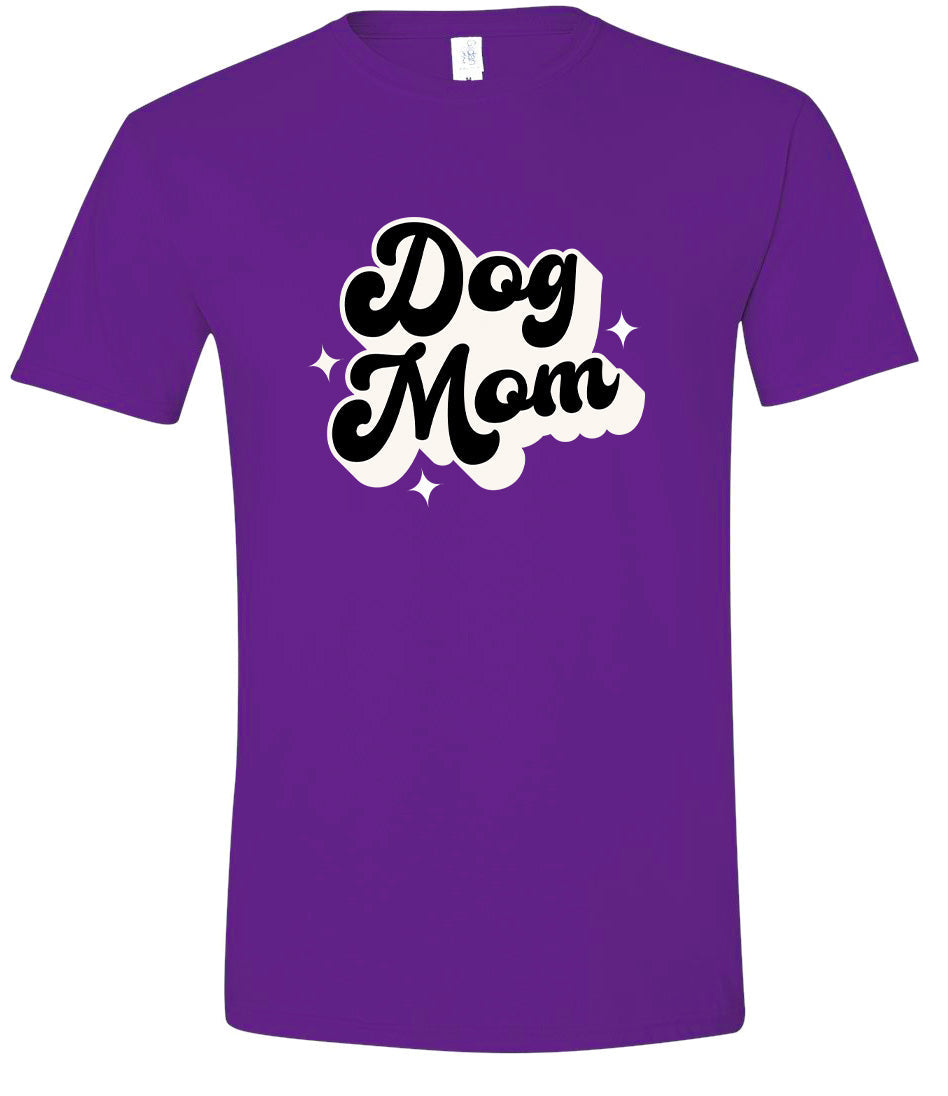 Dog Mom Adult Gildan Soft Shirt