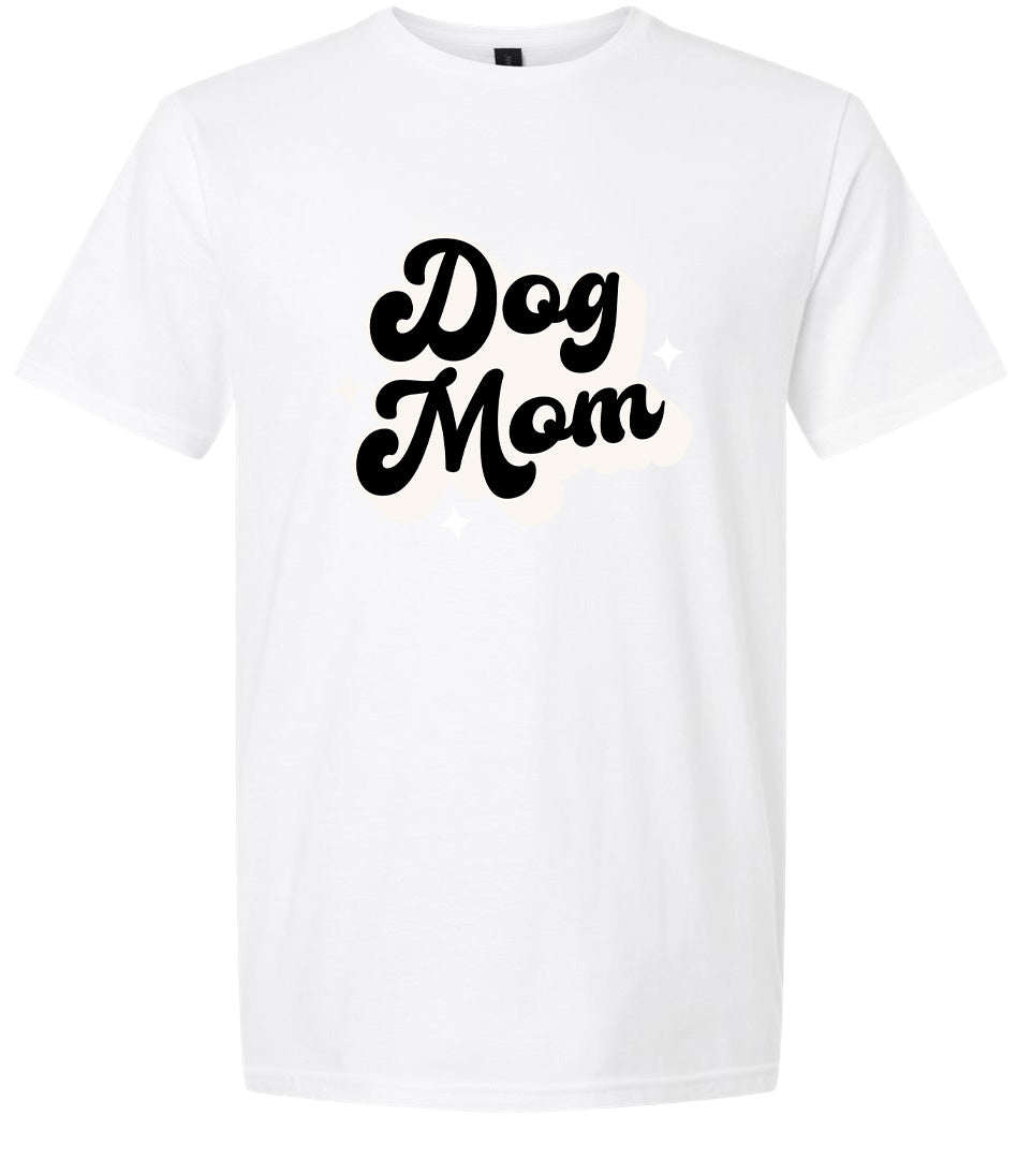 Dog Mom Adult Gildan Soft Shirt