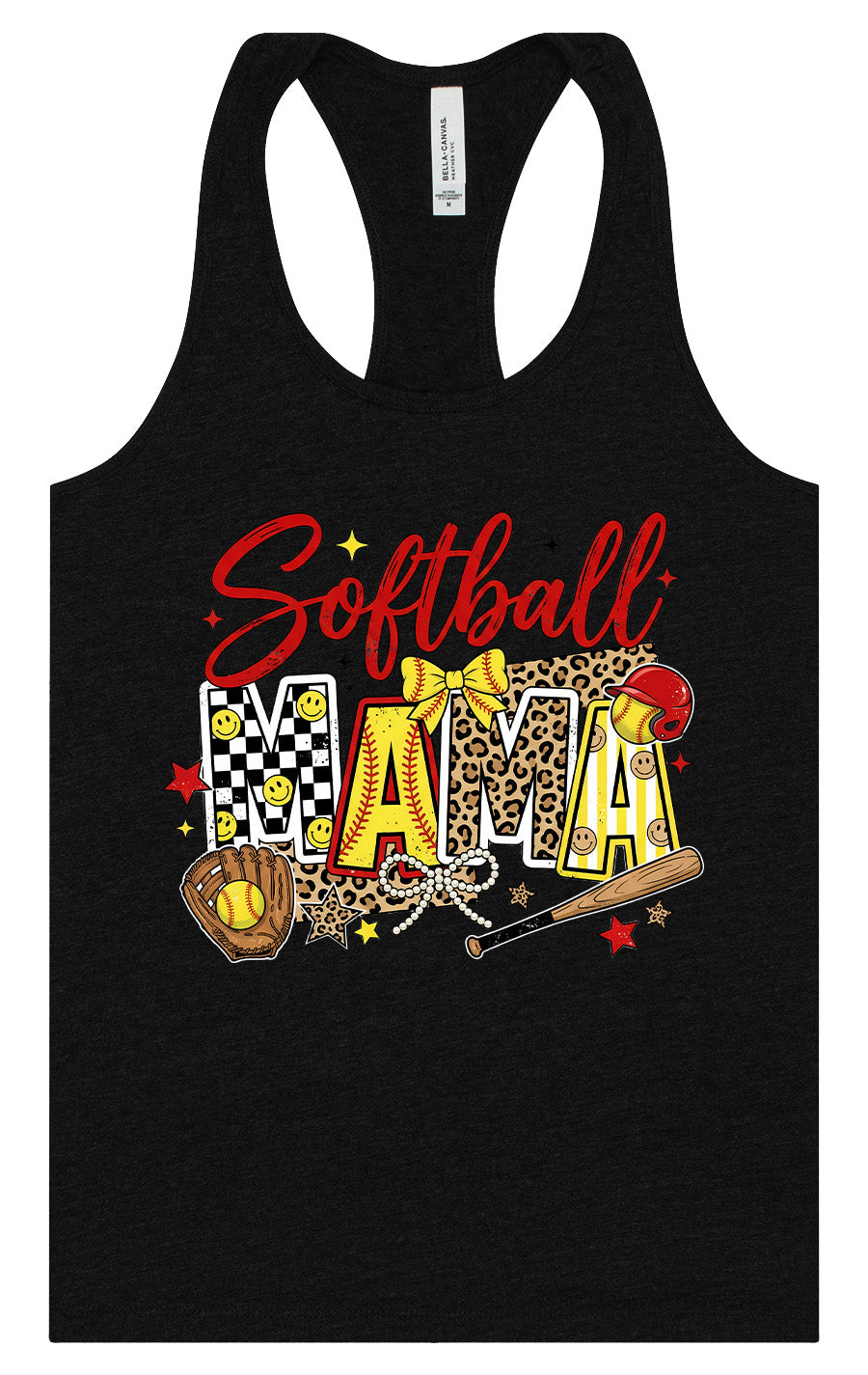 Softball Mama Women's Racerback Tank