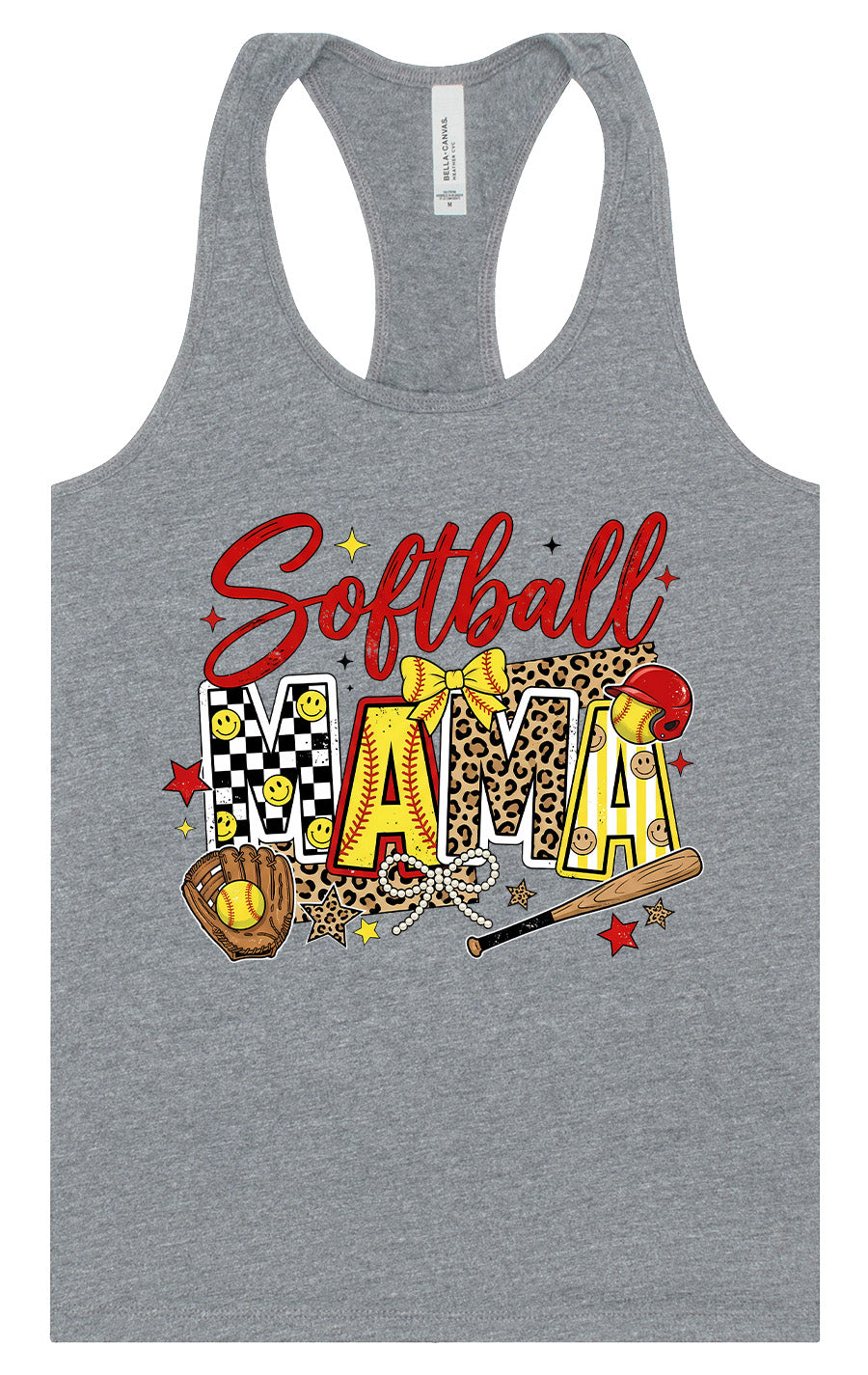 Softball Mama Women's Racerback Tank