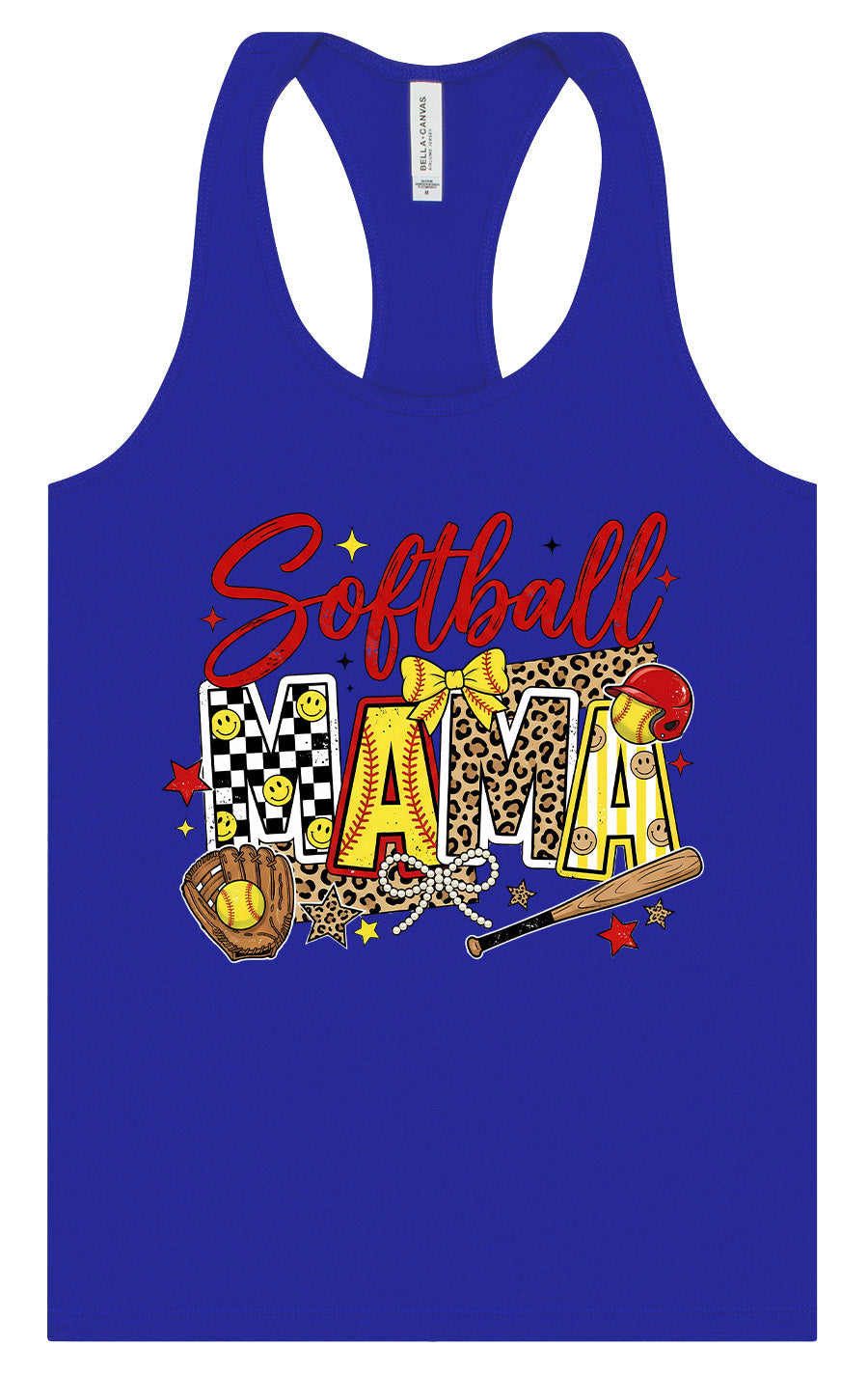 Softball Mama Women's Racerback Tank