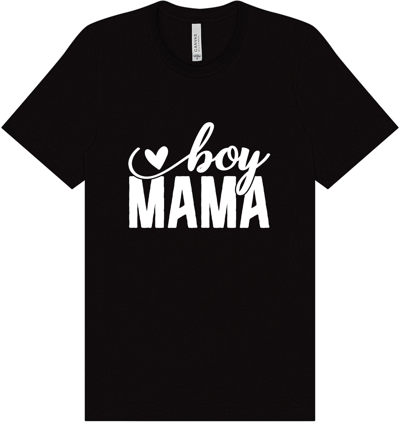 Boy Mama Adult Bella Canvas Shirt