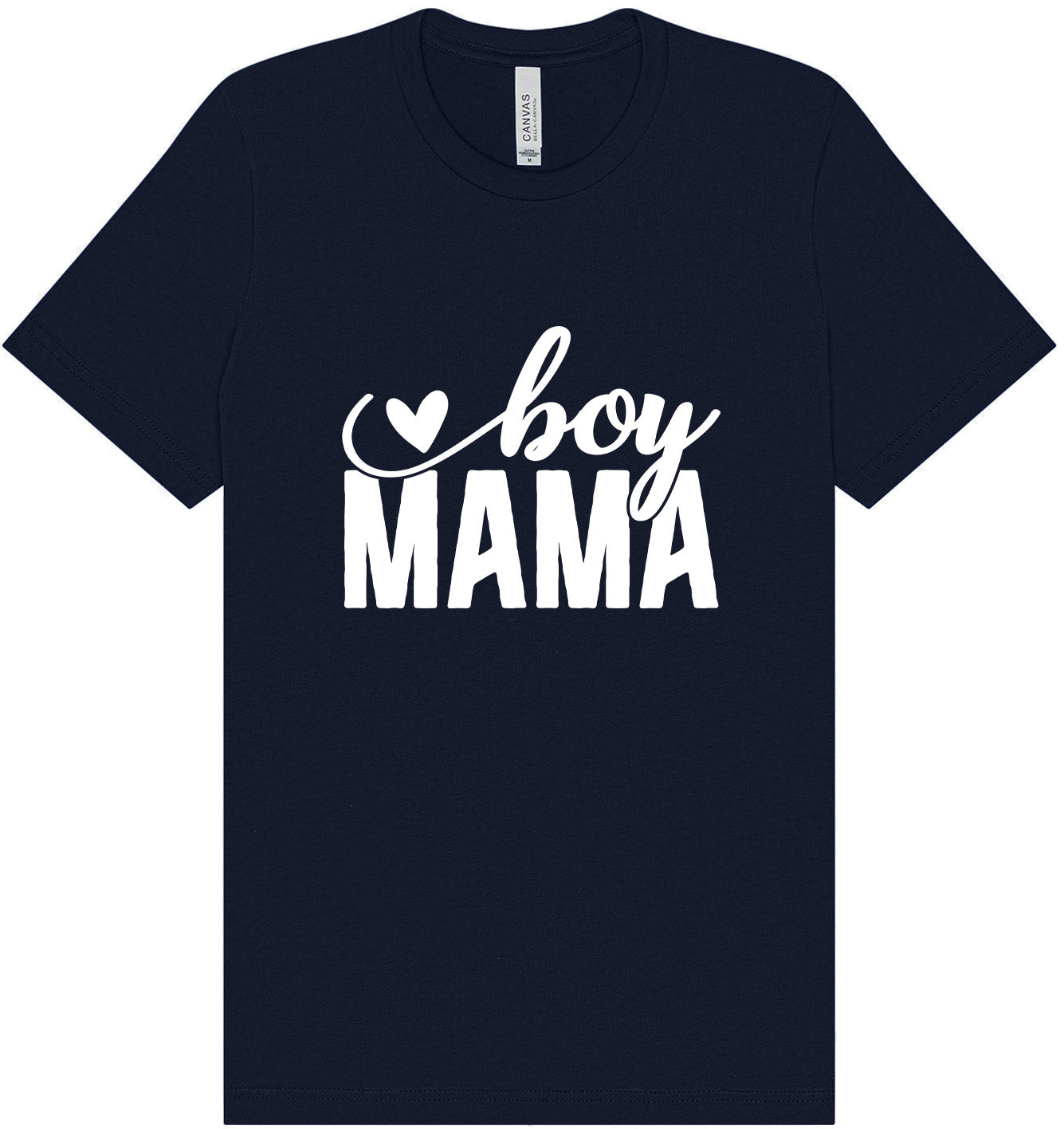 Boy Mama Adult Bella Canvas Shirt