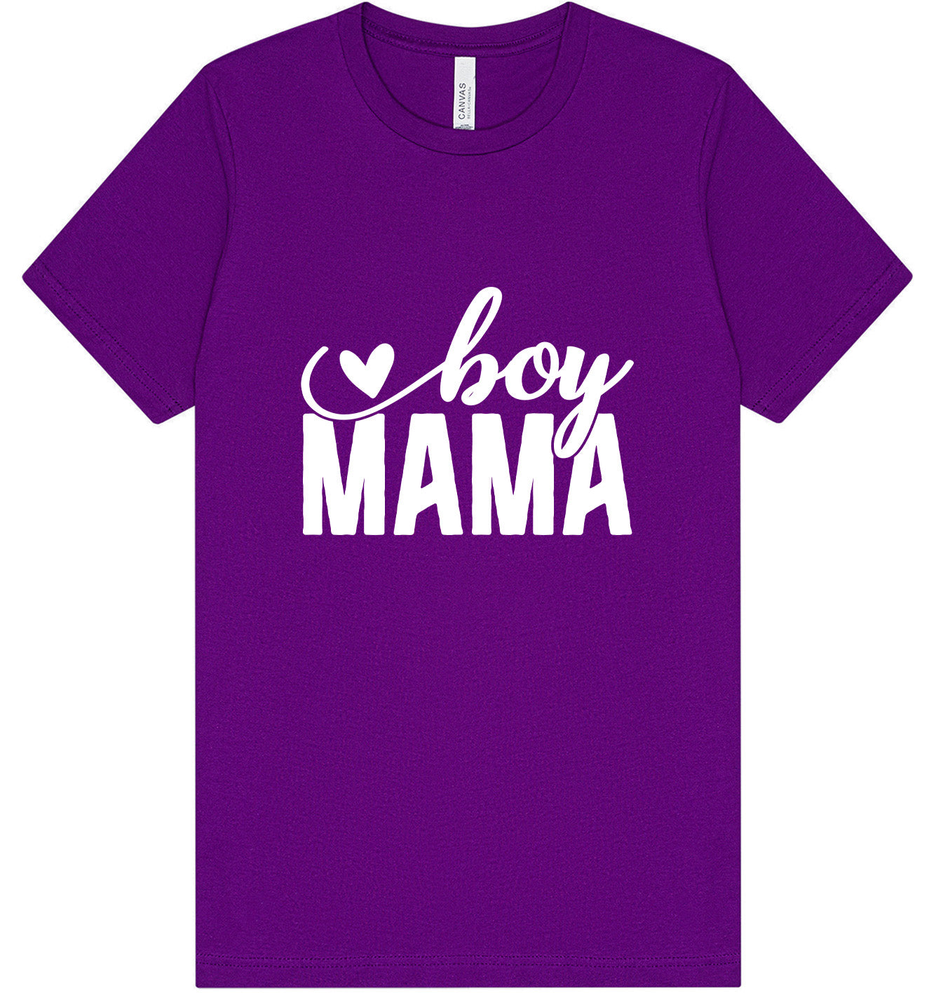 Boy Mama Adult Bella Canvas Shirt