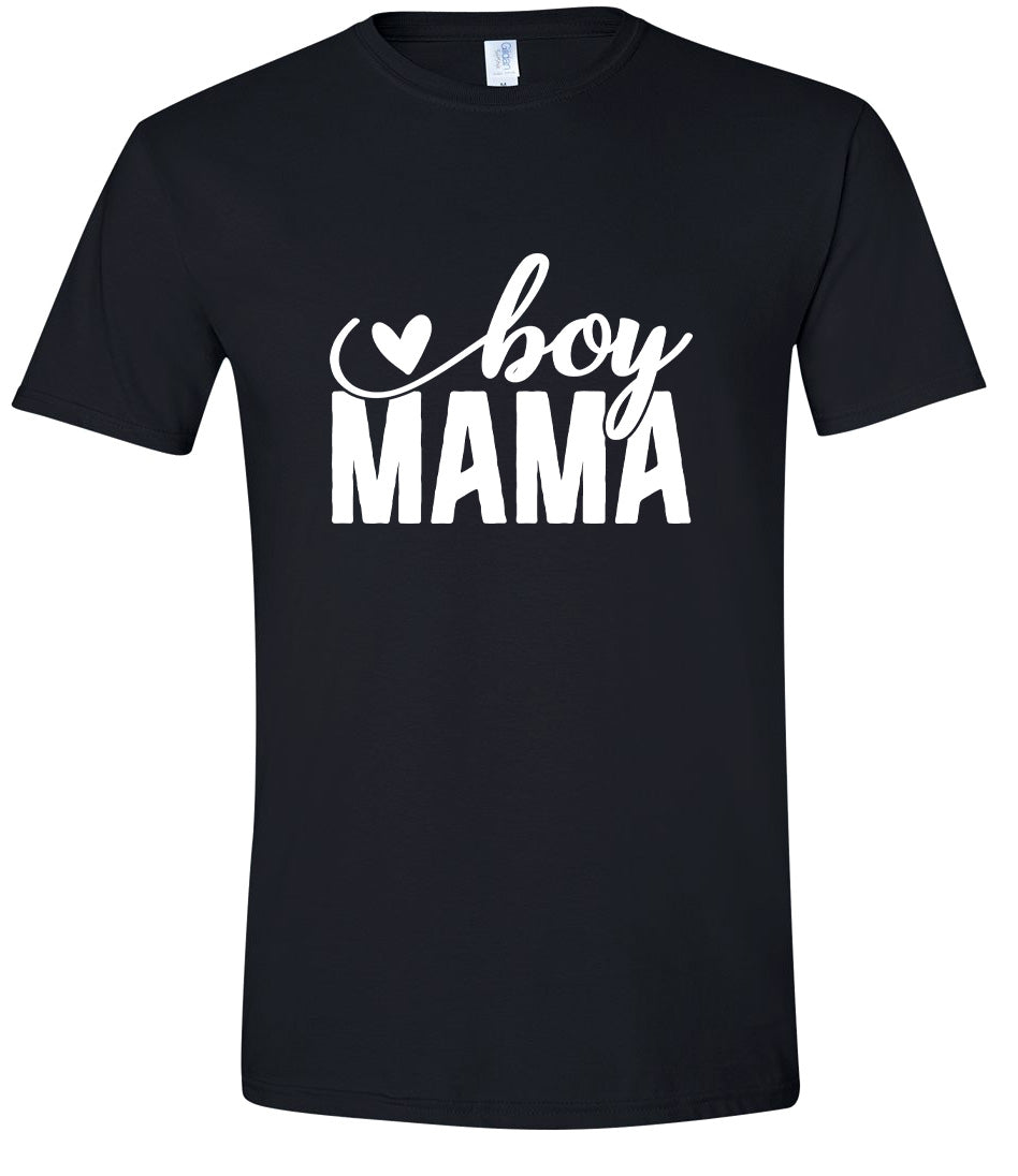 Boy Mama Adult Gildan Soft Shirt