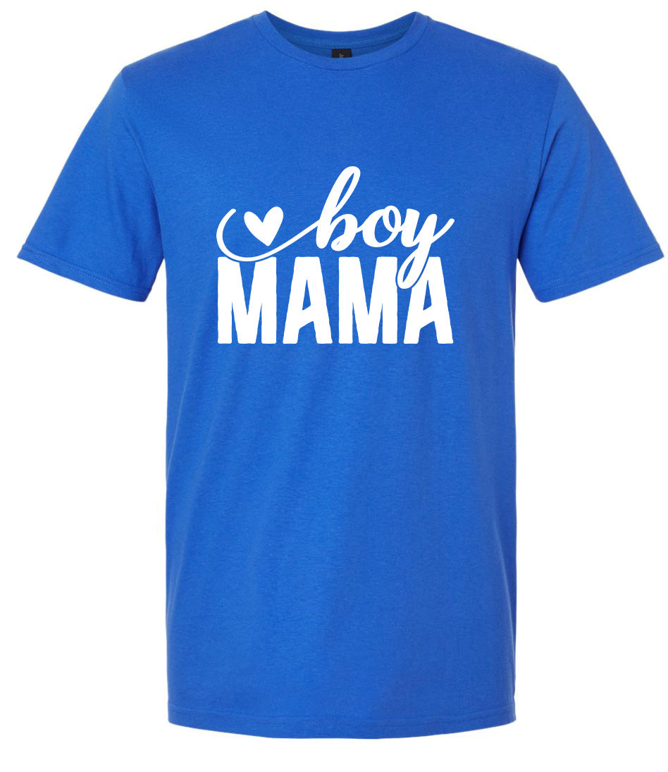 Boy Mama Adult Gildan Soft Shirt