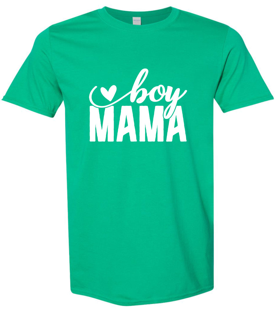 Boy Mama Adult Gildan Soft Shirt