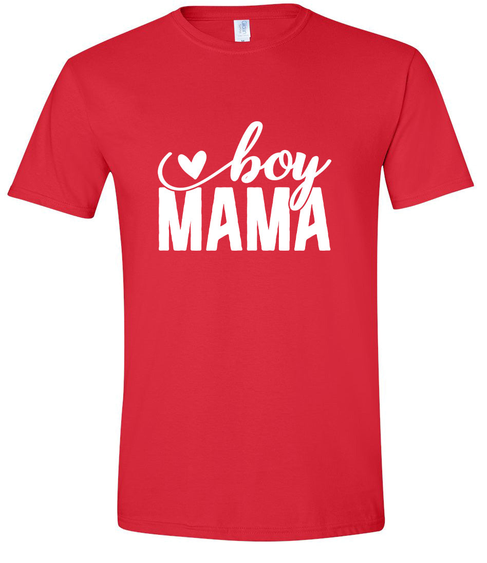 Boy Mama Adult Gildan Soft Shirt