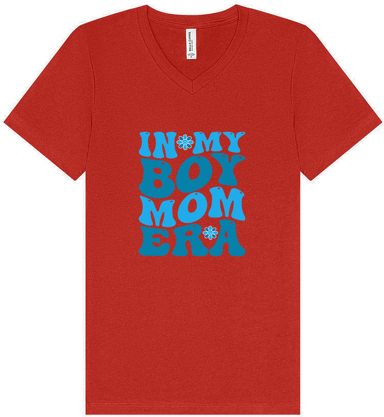 Boy Mom Era Unisex V-Neck Shirt