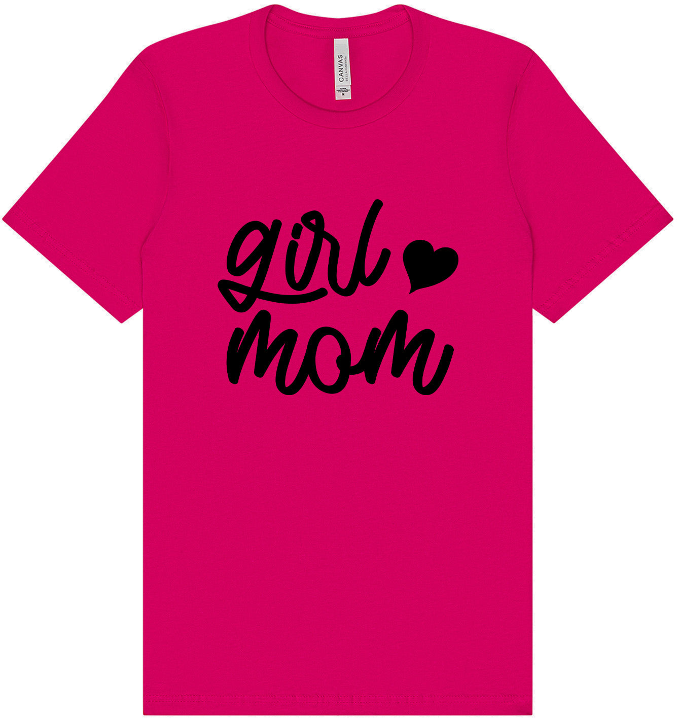 Girl Mom Adult Bella Canvas Shirt