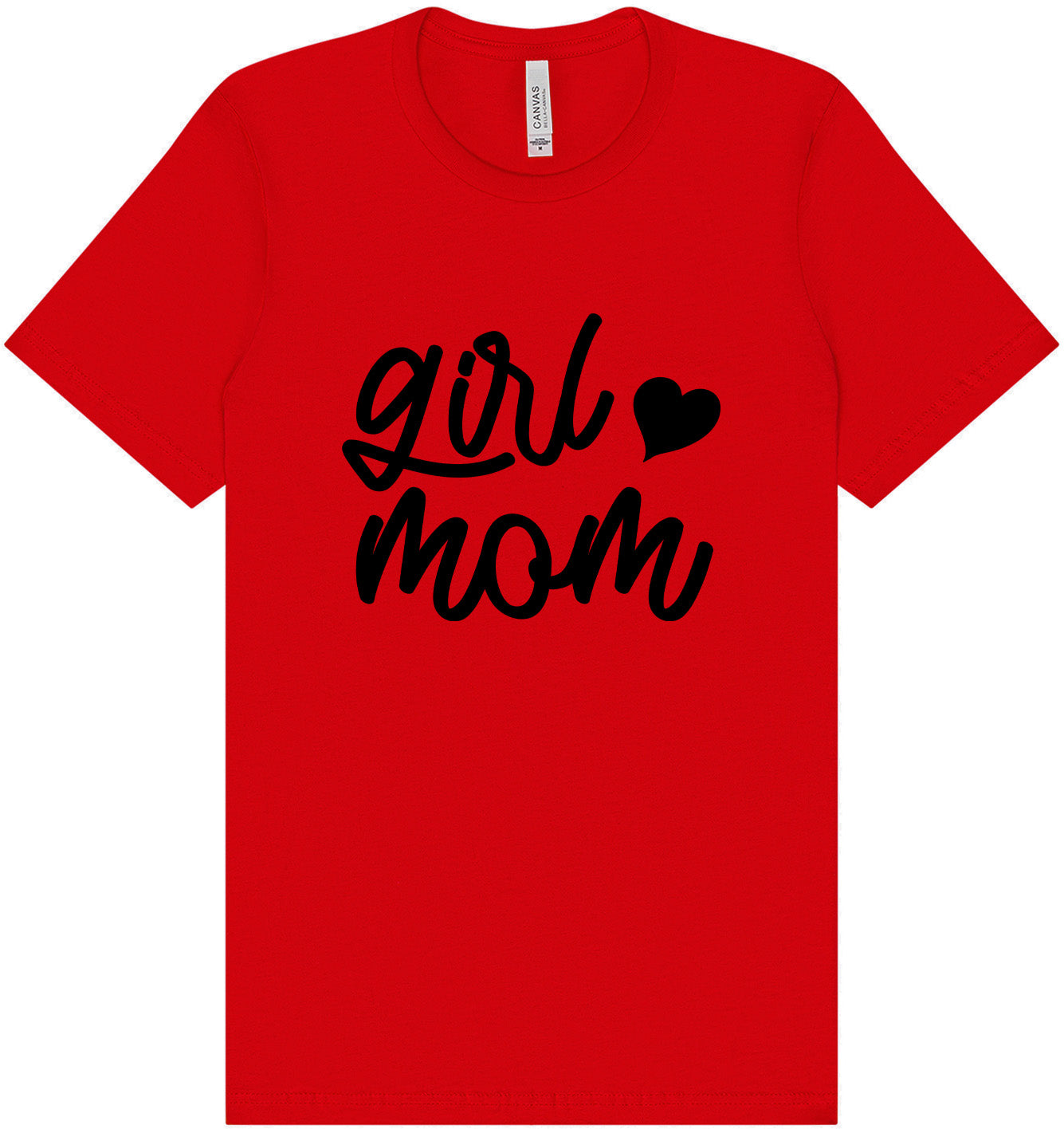 Girl Mom Adult Bella Canvas Shirt