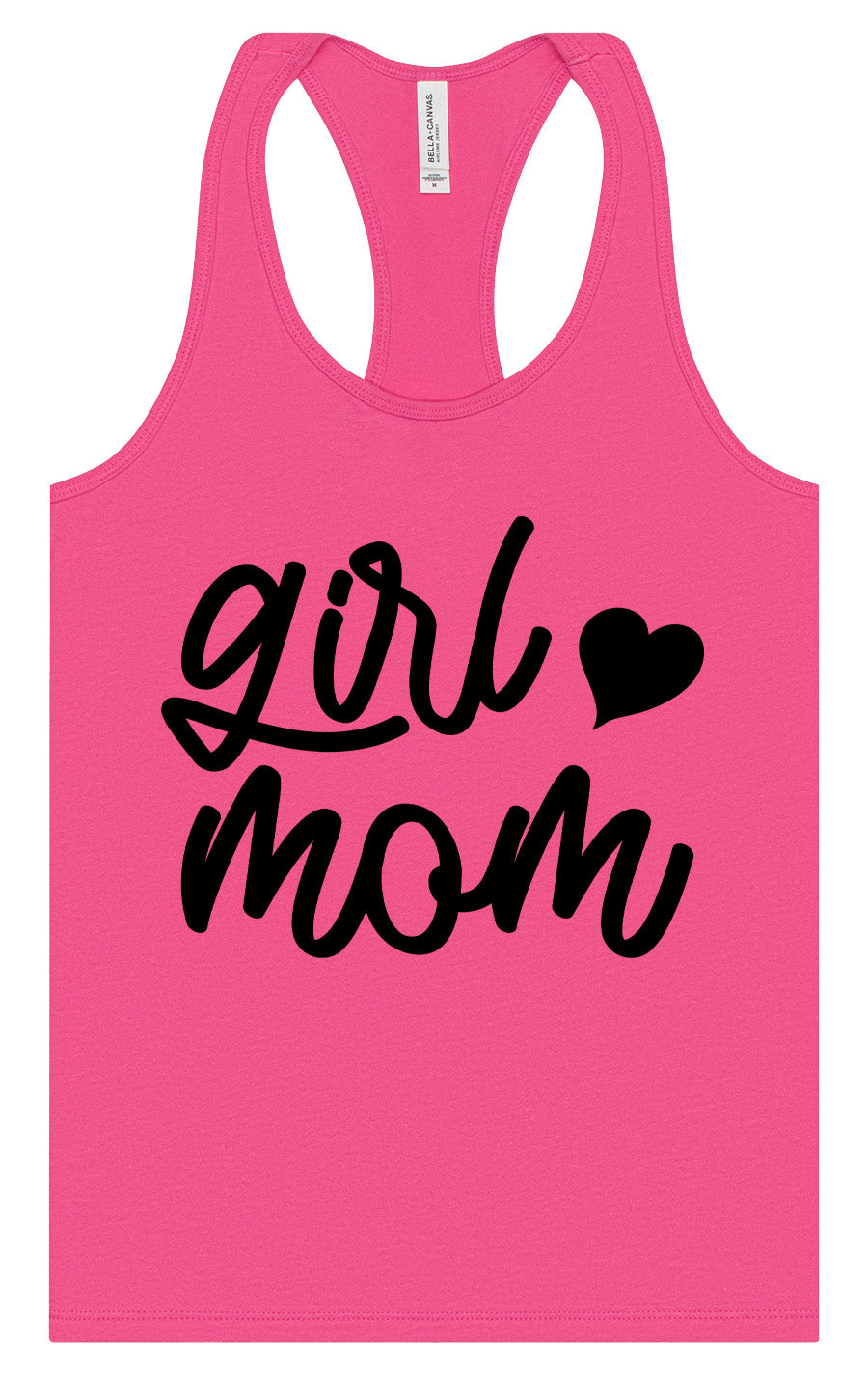 Girl Mom Women's Racerback Tank