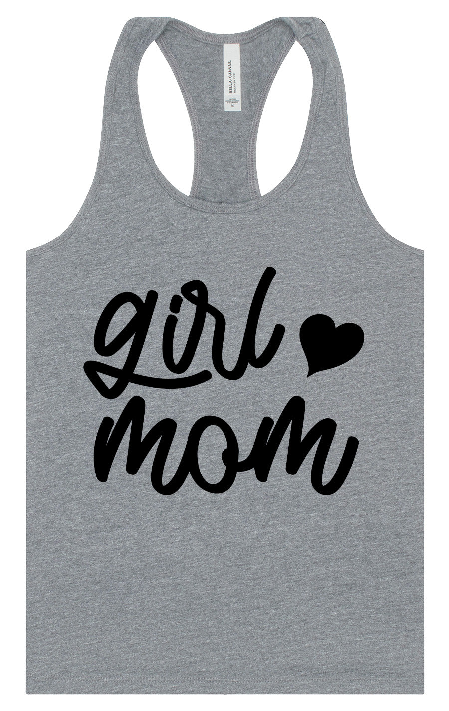 Girl Mom Women's Racerback Tank