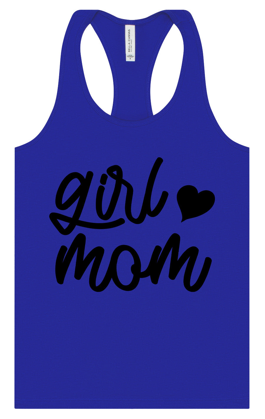 Girl Mom Women's Racerback Tank