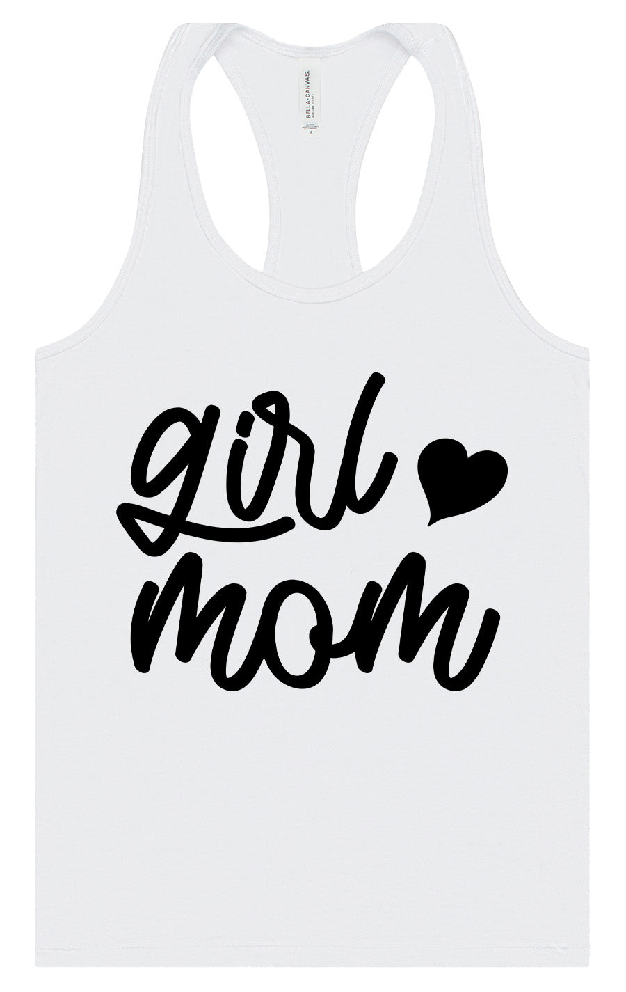 Girl Mom Women's Racerback Tank