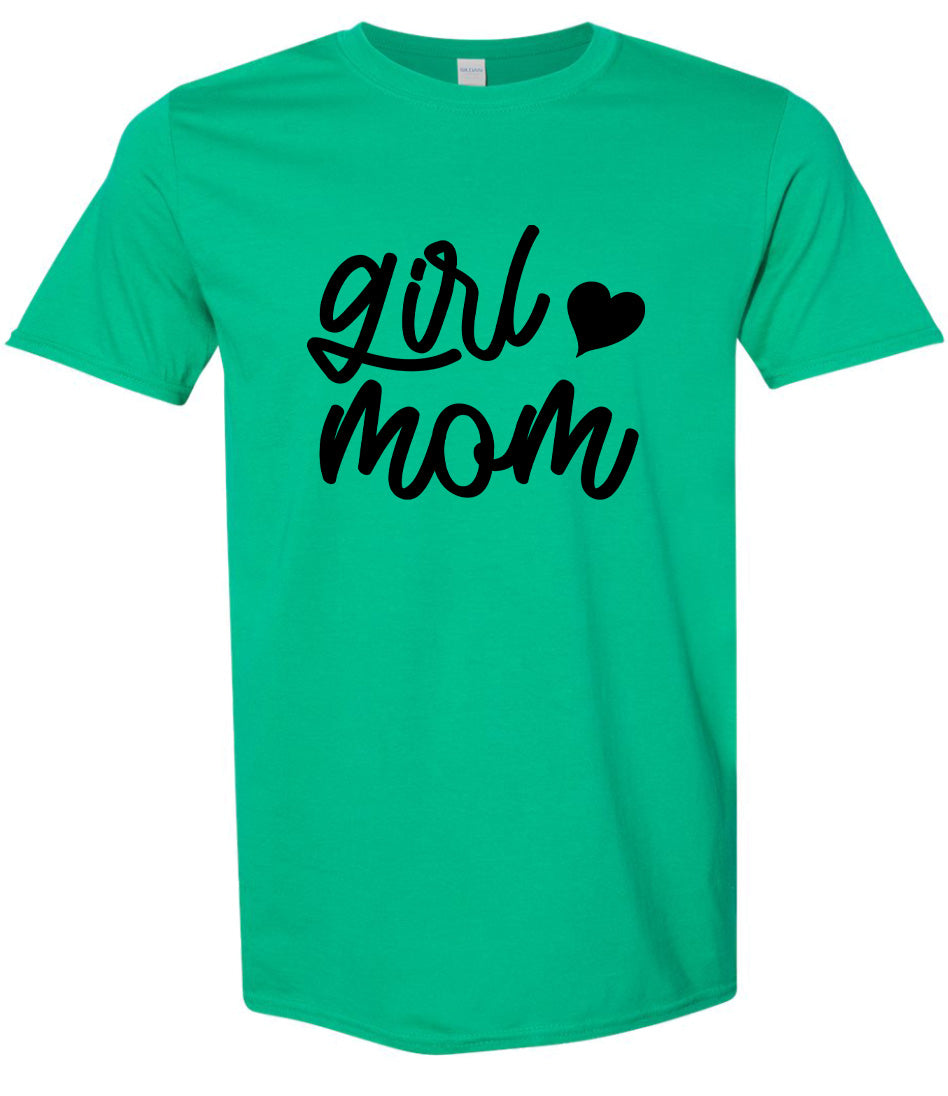 Girl Mom Adult Gildan Soft Shirt