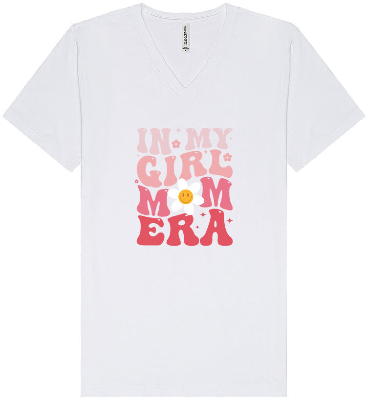 Girl Mom Era Unisex V-Neck Shirt