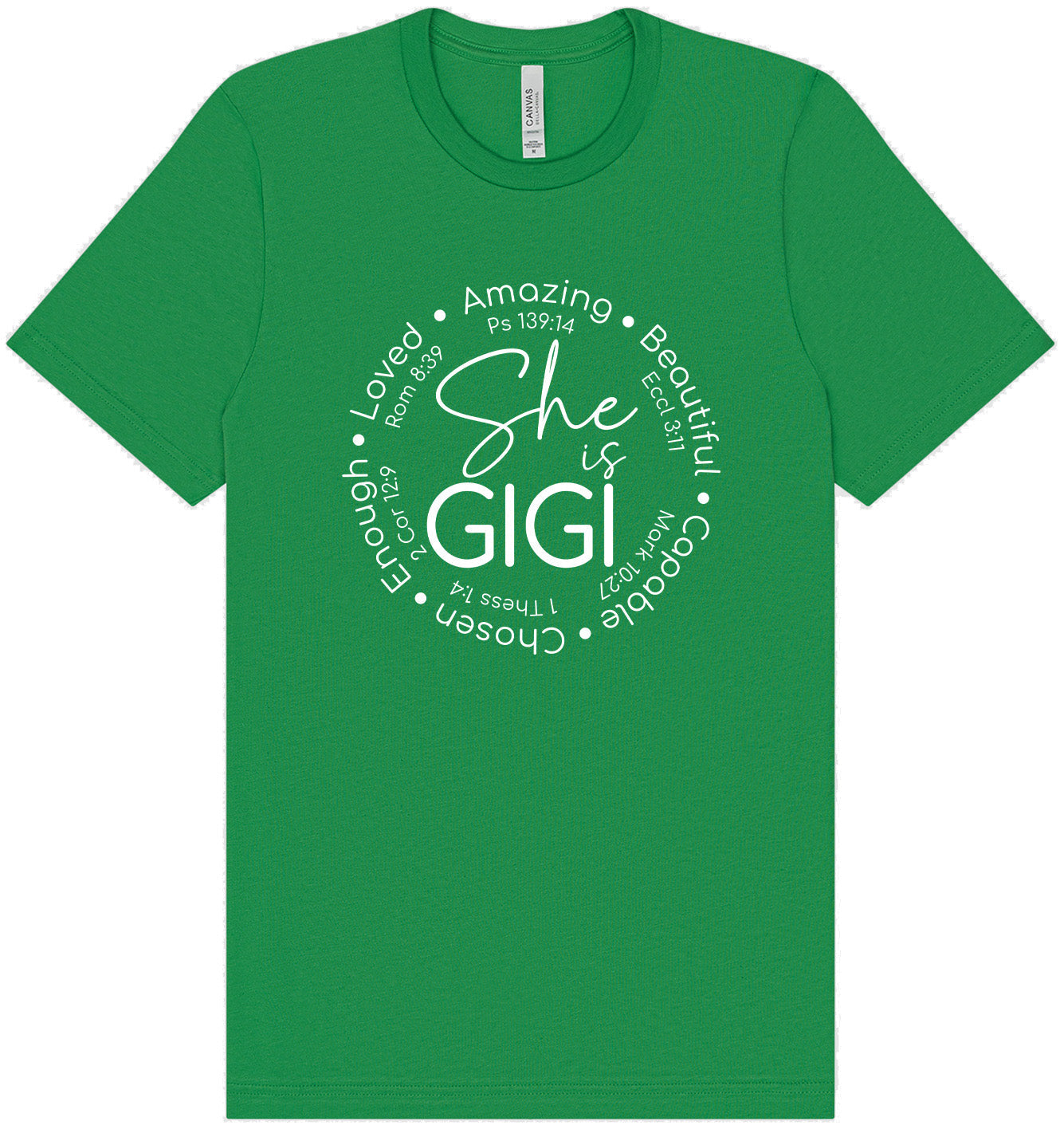 Biblical Gigi Adult Bella Canvas Shirt