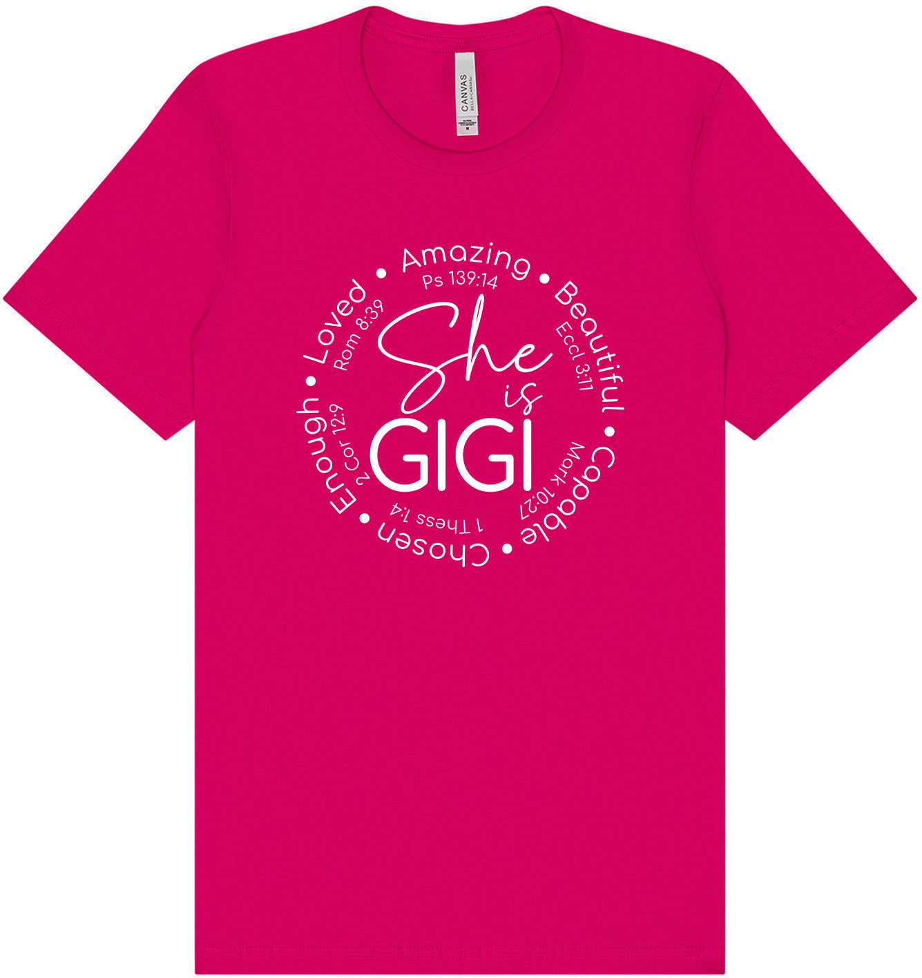 Biblical Gigi Adult Bella Canvas Shirt