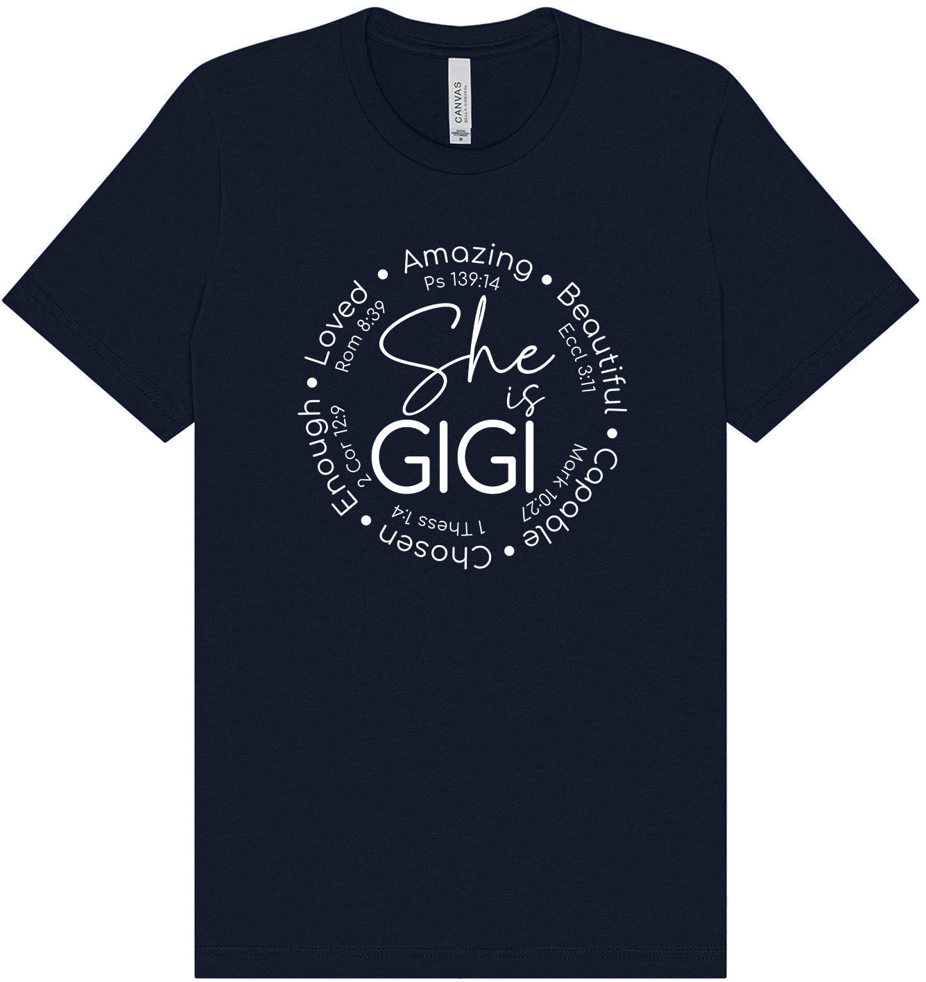Biblical Gigi Adult Bella Canvas Shirt