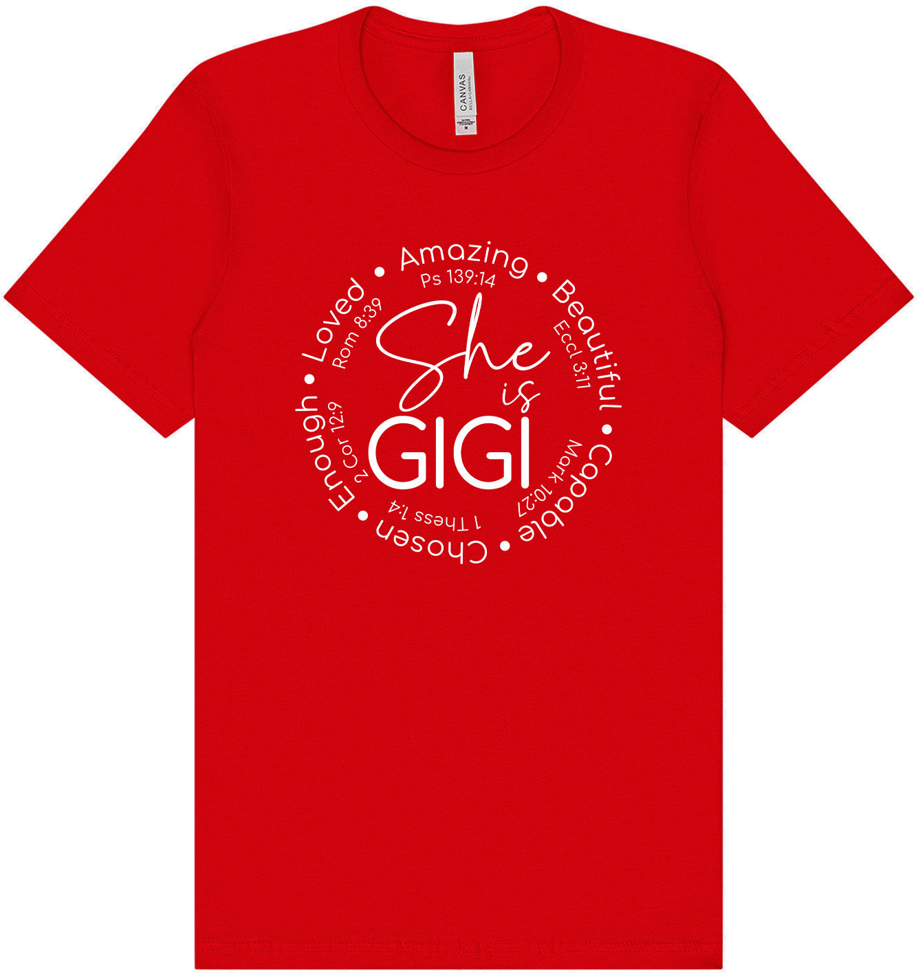 Biblical Gigi Adult Bella Canvas Shirt