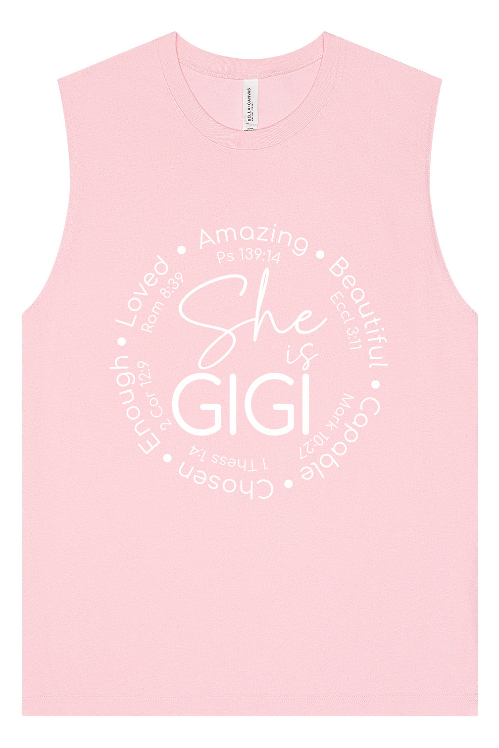 Biblical Gigi Muscle Tank