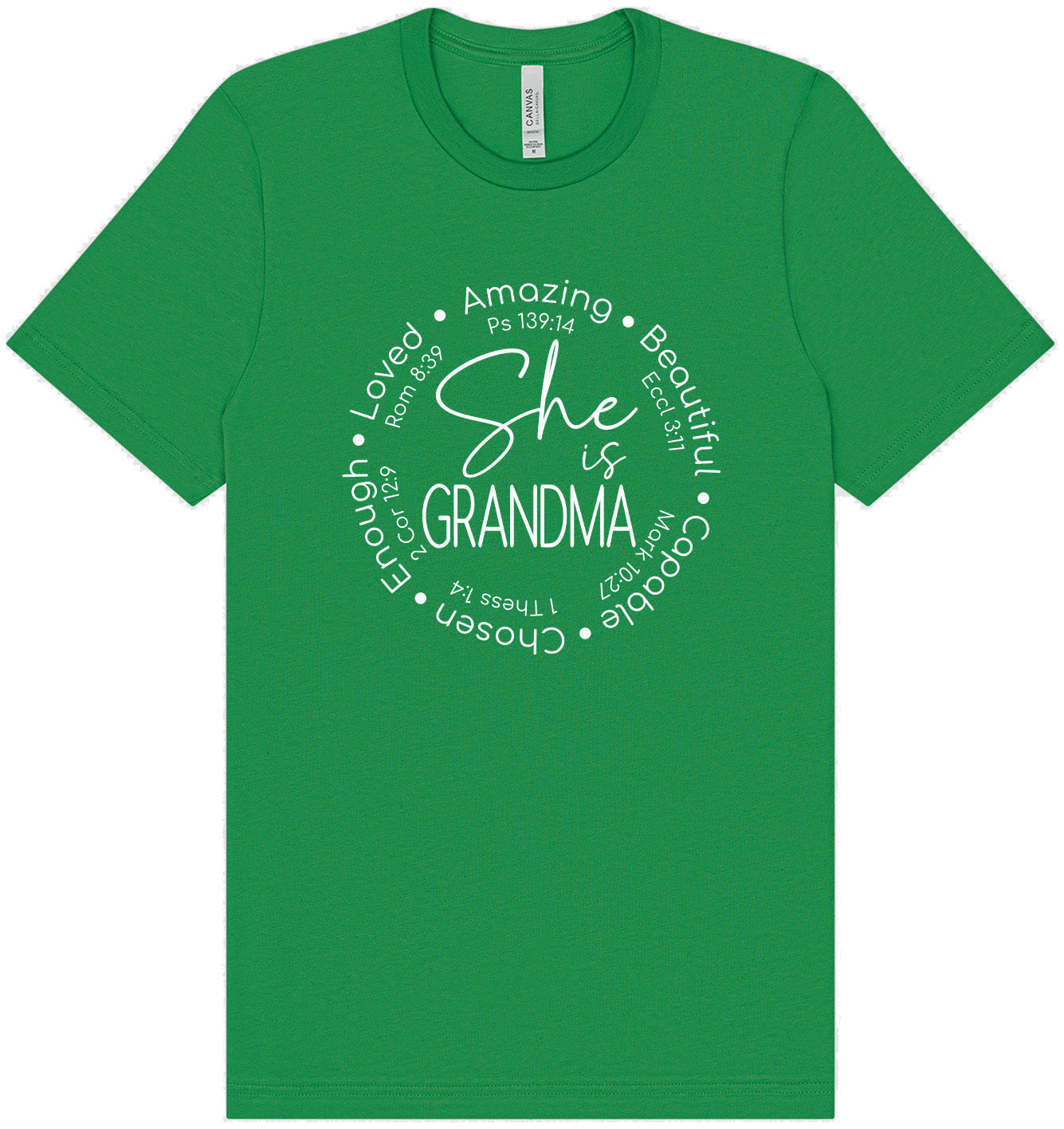 Biblical Grandma Adult Bella Canvas Shirt