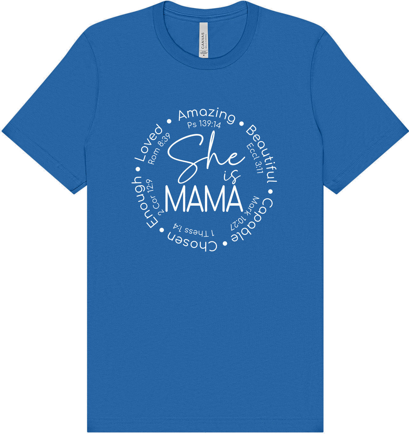 Biblical Mama Adult Bella Canvas Shirt