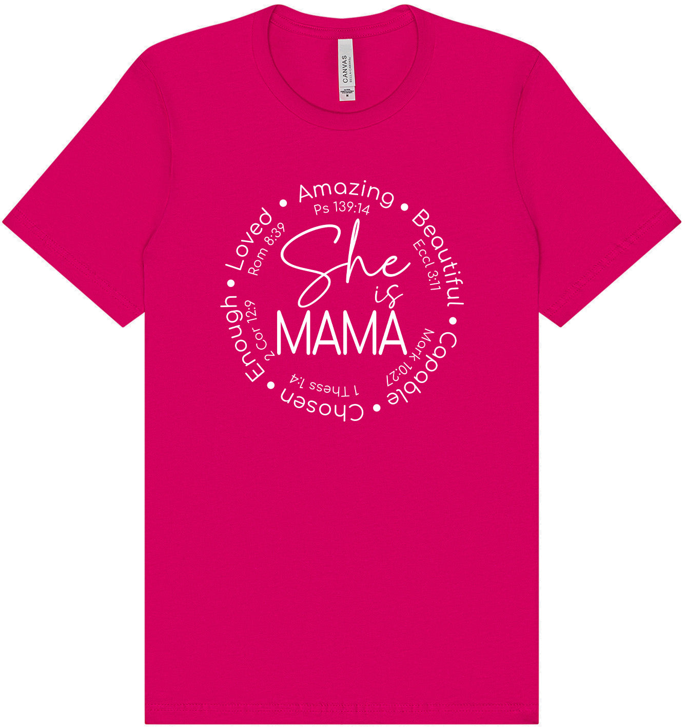 Biblical Mama Adult Bella Canvas Shirt