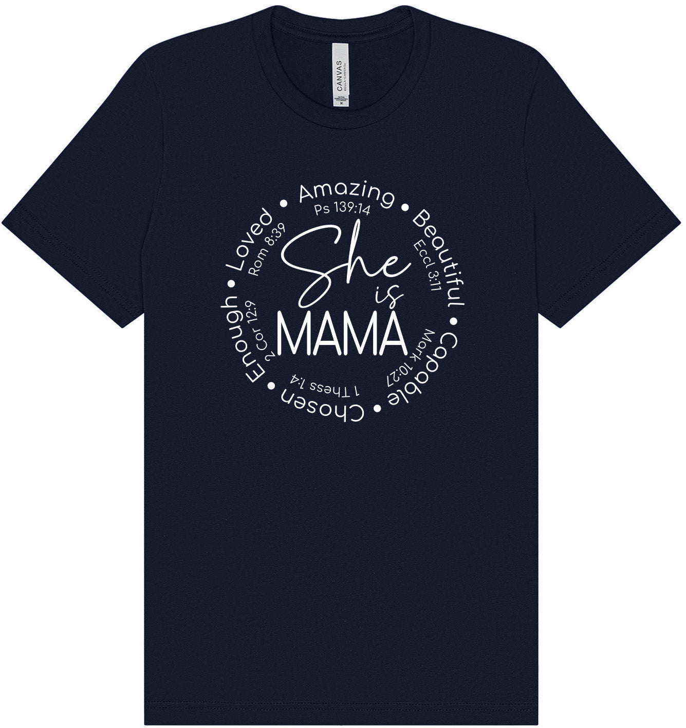 Biblical Mama Adult Bella Canvas Shirt