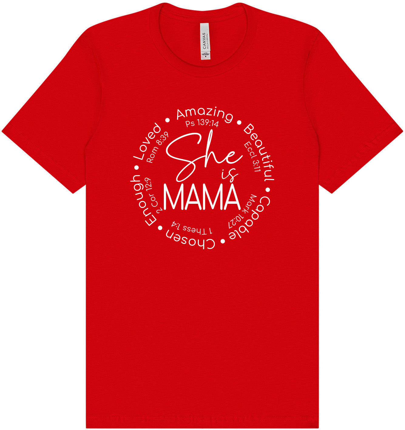 Biblical Mama Adult Bella Canvas Shirt