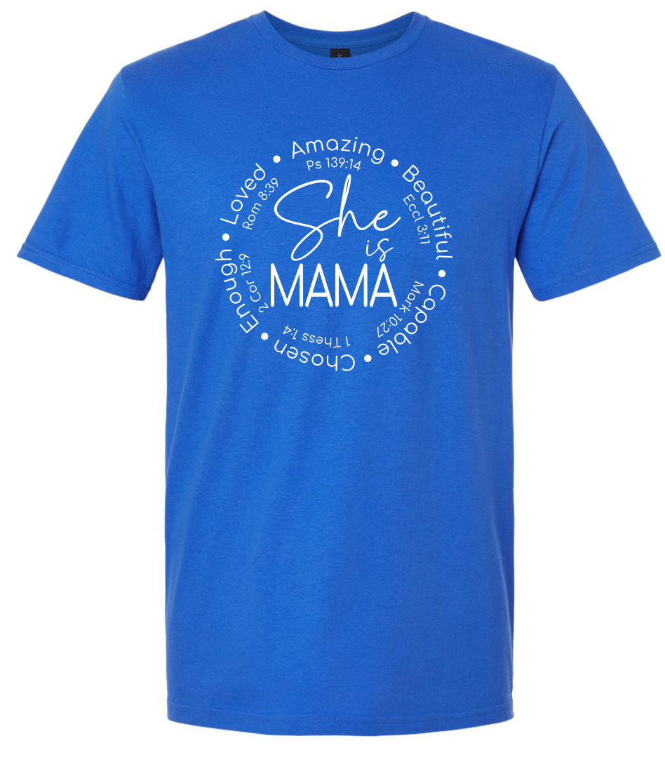 Biblical Mama Adult Gildan Soft Shirt