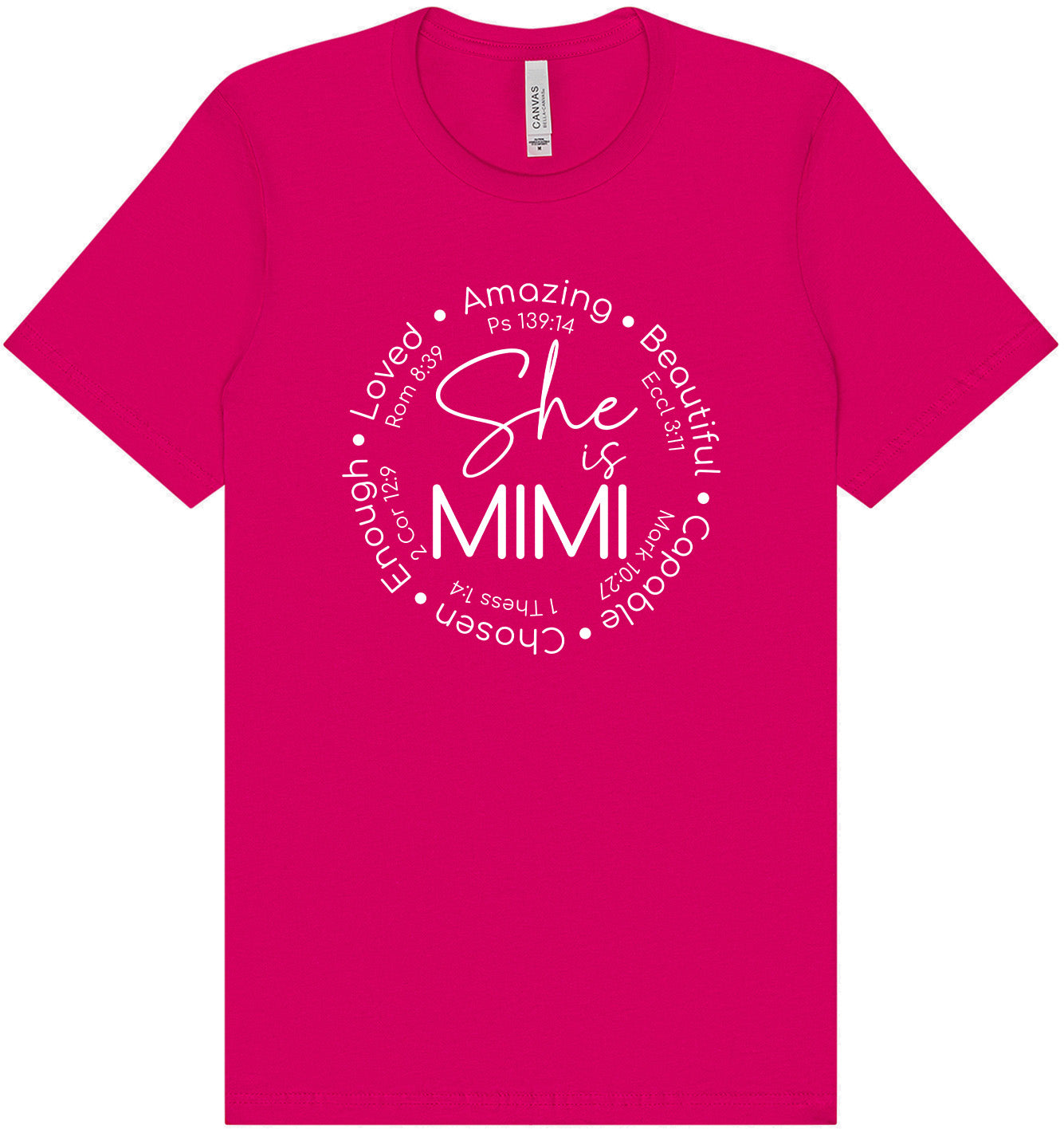 Biblical Mimi Adult Bella Canvas Shirt