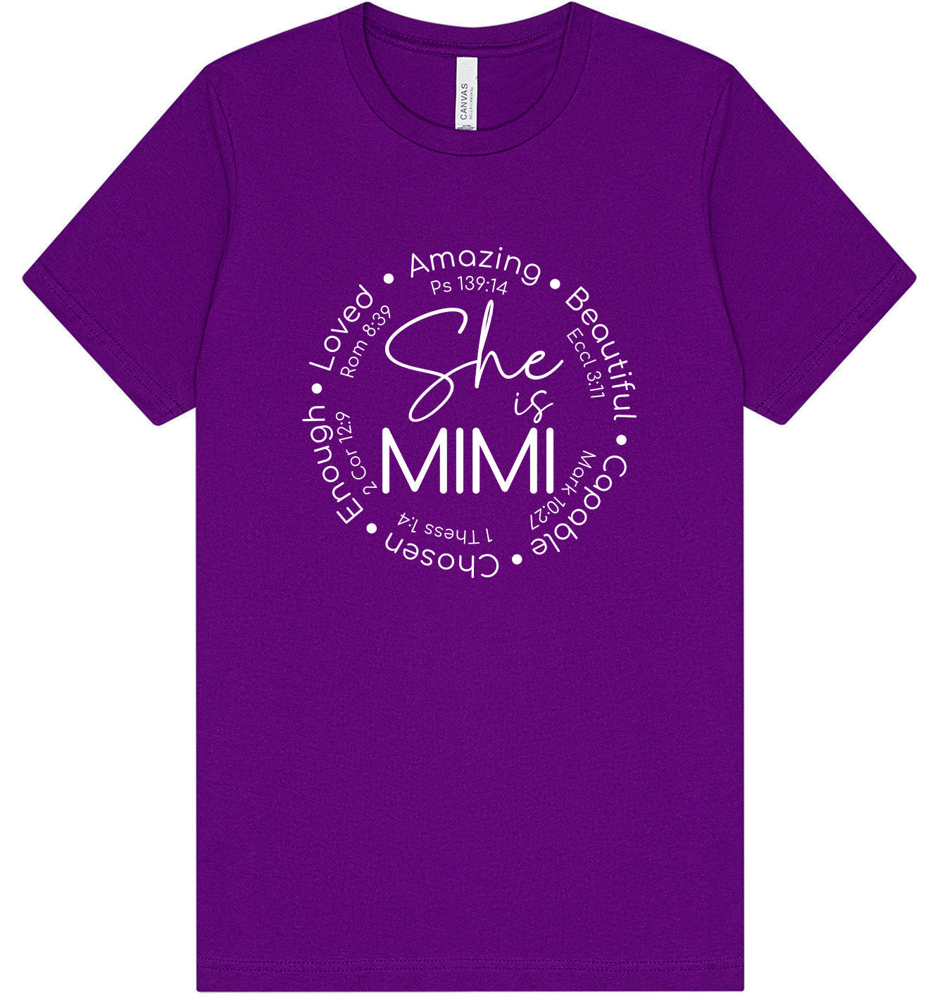 Biblical Mimi Adult Bella Canvas Shirt