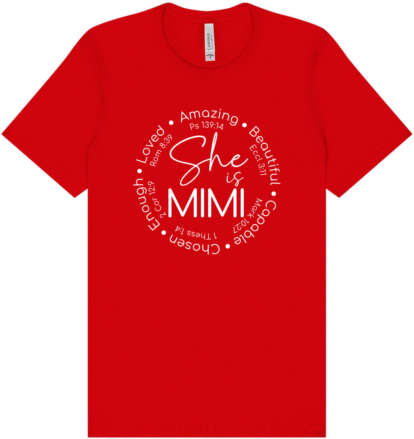 Biblical Mimi Adult Bella Canvas Shirt
