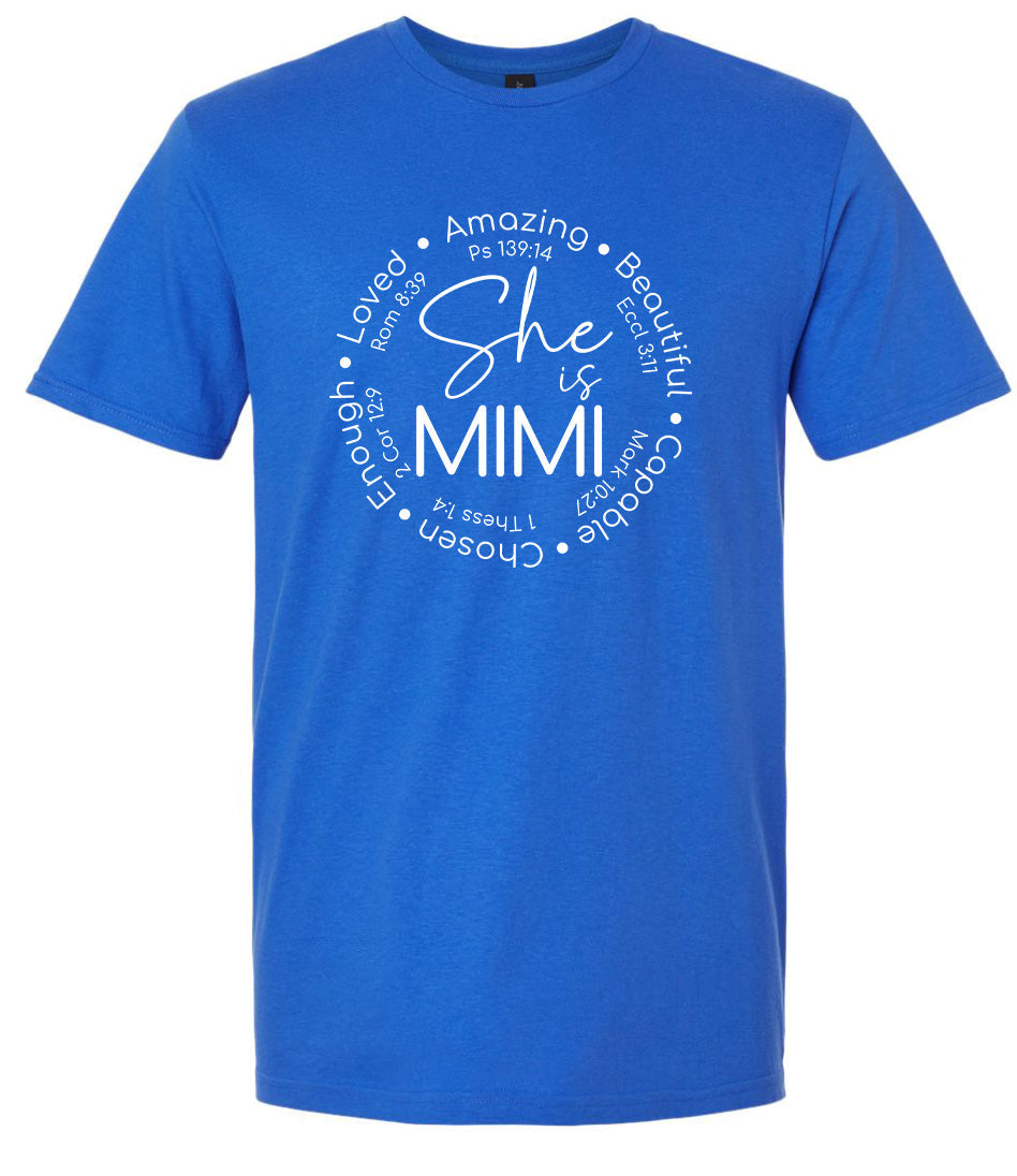 Biblical Mimi Adult Gildan Soft Shirt