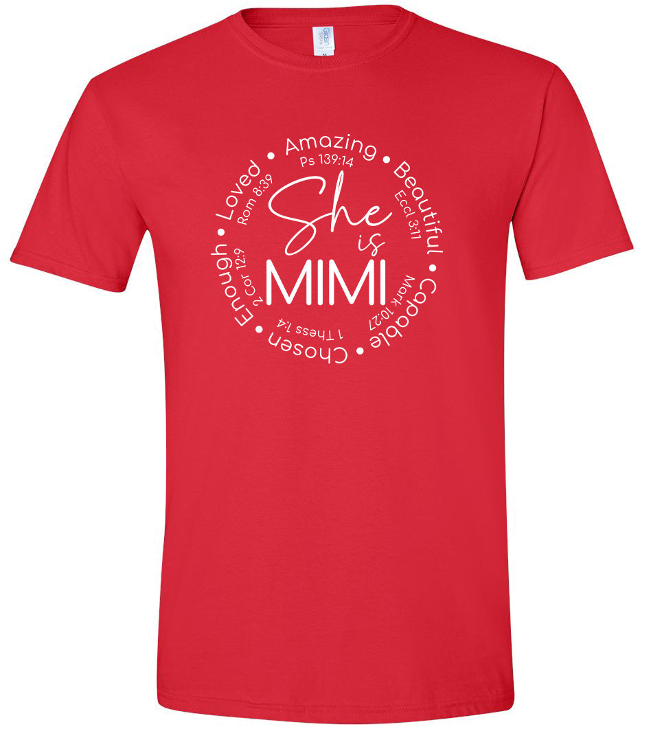Biblical Mimi Adult Gildan Soft Shirt