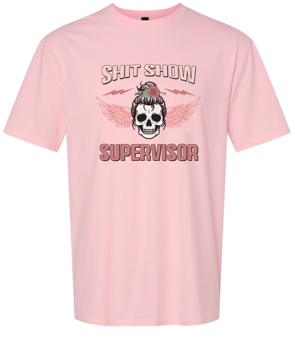 Shitshow Supervisor Adult Gildan Soft Shirt